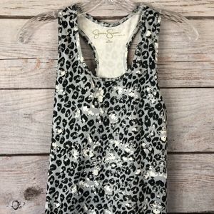 Jessica Simpson THE WARM UP Razor Back Tank
